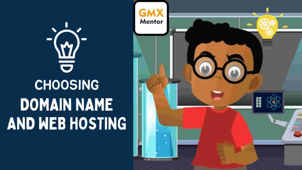 choosing domain name and web hosting